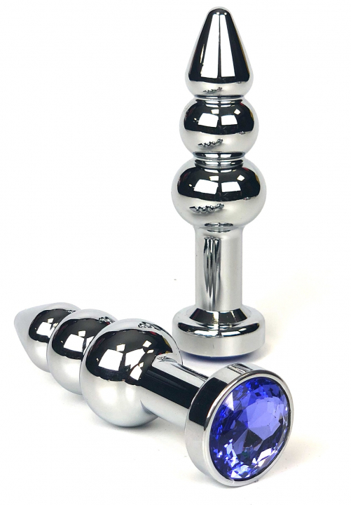 Пробка с сиреневым кристаллом "Vandersex" рельефная, металл 